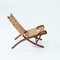 Vintage Safari Folding Chair in Teak 4