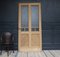 Antique Pine Door with Glass, 1890s, Image 2