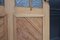 Antique Pine Door with Glass, 1890s 19