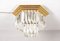 Mid-Century Italian Murano Glass Flush Mount by Venini, 1960s 4