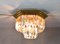 Mid-Century Italian Murano Glass Flush Mount by Venini, 1960s 7