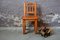 Brutalist Wooden Children's Chair, 1970s 3