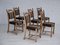 Chaises de Salle à Manger en Chêne, Danemark, 1970s, Set de 6 1