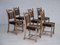 Danish Dinning Chairs in Oak, 1970s, Set of 6 1