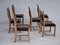 Danish Dinning Chairs in Oak, 1970s, Set of 6 15