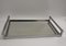 Modern Chromed Tray by Jacques Adnet, 1930s 1