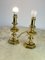 Vintage Italian Brass Table Lamps, 1980s, Set of 3 14