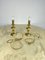 Vintage Italian Brass Table Lamps, 1980s, Set of 3 5