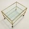 Vintage Italian Service Cart in Brass and Glass, 1980s, Image 7