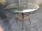 Vintage Wrought Iron Garden Patio Bistro Set, Set of 3 5