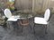 Vintage Garten Bistro Set aus Schmiedeeisen, 3 18