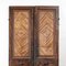 Faux Wooden Door with Closure and Lacquer Decorations 3