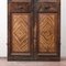 Faux Wooden Door with Closure and Lacquer Decorations 2