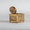 Opaline and Brass Inkwell from Tiffany Studio, Early 20th Century 6