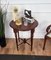 Antique Italian Round Walnut Side Table, 1890s 3