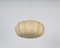 Mid-Century Beige Cocoon Pendant Light by Castiglioni, 1960s, Image 5