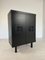 Brutalist Belgian Black Highboard 4