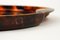 Vintage Italian Serving Tray in Lucite Faux Tortoiseshell and Brass from Guzzini, 1970s, Image 10