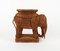 Table Basse Elephant en Rotin et Osier, 1960s 15