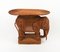 Table Basse Elephant en Rotin et Osier, 1960s 2