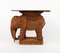 Table Basse Elephant en Rotin et Osier, 1960s 9