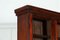 Large 19th Century English Glazed Mahogany Bookcase, 1880s 14