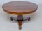 Victorian Round Dining Table with Tilt Top, 1880s 1