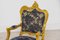 French Rococo Carved Armchairs, 1920s, Set of 2 2