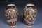 Antique Japanese Satsuma Vase, Set of 2 20