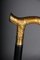 Art Nouveau Walking Stick in Bronze 4