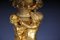 Candeleros reales monumentales Luis XVI de bronce dorado. Juego de 2, Imagen 13