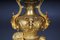 Candeleros reales monumentales Luis XVI de bronce dorado. Juego de 2, Imagen 5