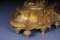 Candeleros reales monumentales Luis XVI de bronce dorado. Juego de 2, Imagen 9