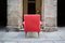 Vintage Armchair, Italy, 1950s, Image 4