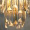 Italienische Vintage Murano Glas Deckenlampe 4