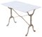 Antique Marble and Cast Iron Dining Table, 19th Century, Image 2