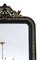 Large Antique Ebonised and Gilt Overmantle Wall Mirror, 19th Century 4