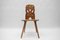 Alsatian Chair with Interlacing Pattern on the Back, France, 1930s 1
