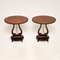 Vintage Regency Style Side Tables, 1950, Set of 2 2