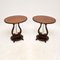 Vintage Regency Style Side Tables, 1950, Set of 2 1