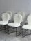 Dining Chairs in Metal and Faux Fur, 1970s, Set of 6, Image 3