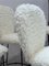 Dining Chairs in Metal and Faux Fur, 1970s, Set of 6, Image 7