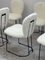 Dining Chairs in Metal and Faux Fur, 1970s, Set of 6, Image 8