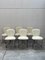 Dining Chairs in Metal and Faux Fur, 1970s, Set of 6 1