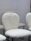 Dining Chairs in Metal and Faux Fur, 1970s, Set of 6, Image 6