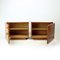 Bedside Tables in Walnut and White Glass, 1964, Set of 2 10