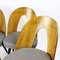Dining Chairs in Oak & Fabric by Antonin Šuman for Tatra, 1960s, Set of 4 14