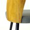 Dining Chairs in Oak & Fabric by Antonin Šuman for Tatra, 1960s, Set of 4, Image 4