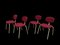 Side Chairs by Pierre Paulin for Strafor, 1980s, Set of 4, Image 1