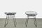 KM05 Stools in Metal Wire by Cees Braakman for Pastoe, 1950s, Set of 2 5